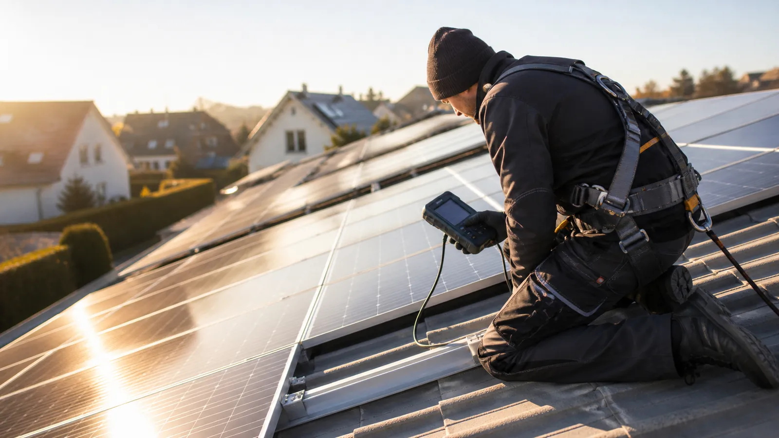 Wann braucht eine Photovoltaikanlage eine Wartung?